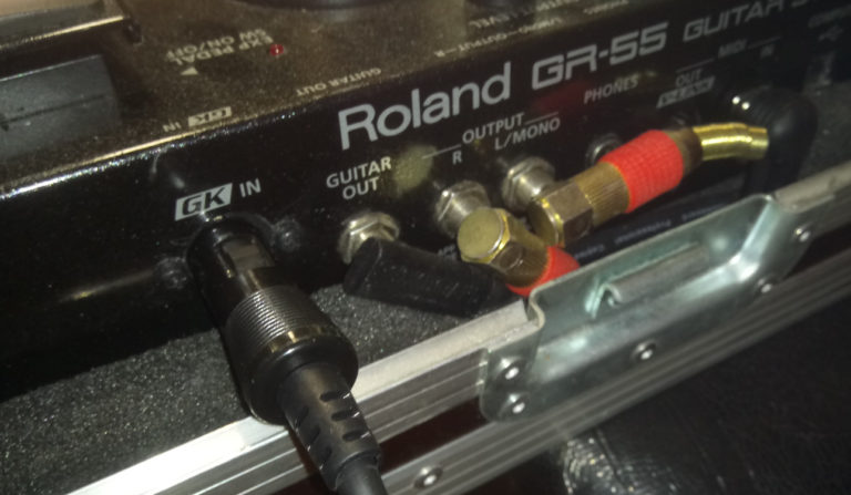Roland GR-55 – nastavenie systému GK