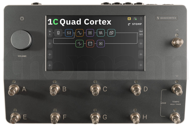 Neural DSP Quad Cortex – Routing FRFR Monitor-FRFR to Front-of-House