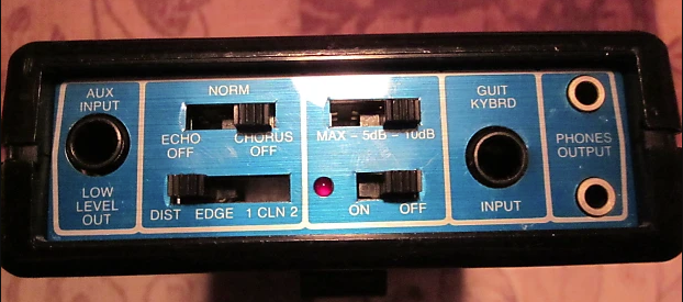Rockman X100 - ovládací panel