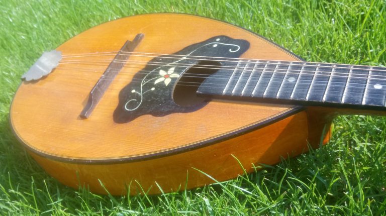 Repas staršej mandolíny Cremona (slza)