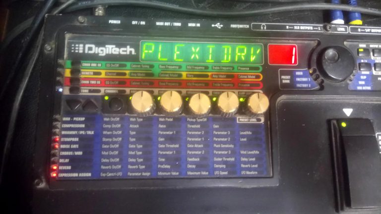 Digitech GNX 3000 – 5 pripojenie k PC – USB – MIDI