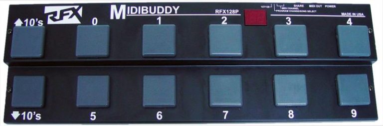 MP128 MIDIBUDDY nožný MIDI ovládač