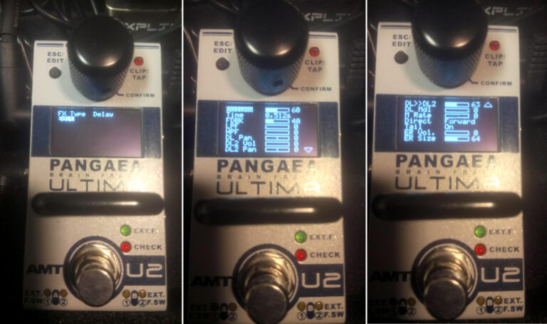 AMT Pangea Ultima U2 – efekty a parametre