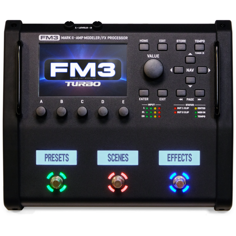 FM3 Mk II Turbo Amp Modeler FX Processor – úvod