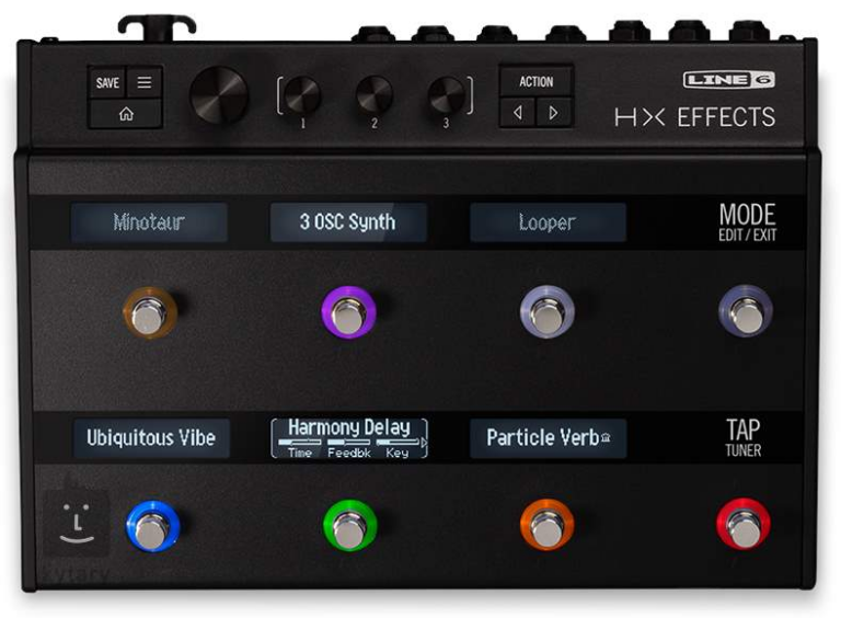 Line6 HX EFFECTS – manuál – 6 – Ovládače – Command center – Global – MIDI