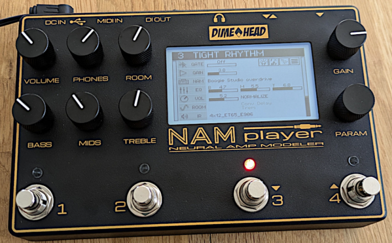 DIME HEAD NAM Player – Neural Amp Modeler